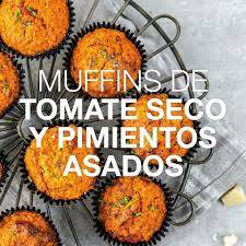 Muffins de tomate seco y pimientos asados Herbalife