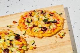 Minipizzas de verduras