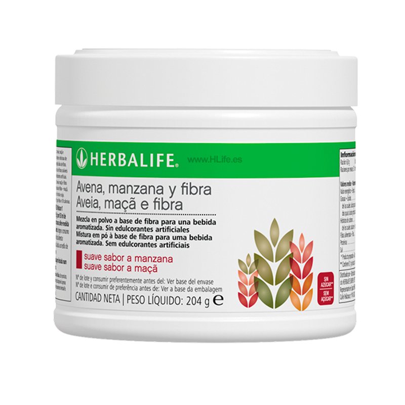 Avena, Manzana y FIBRA Herbalife