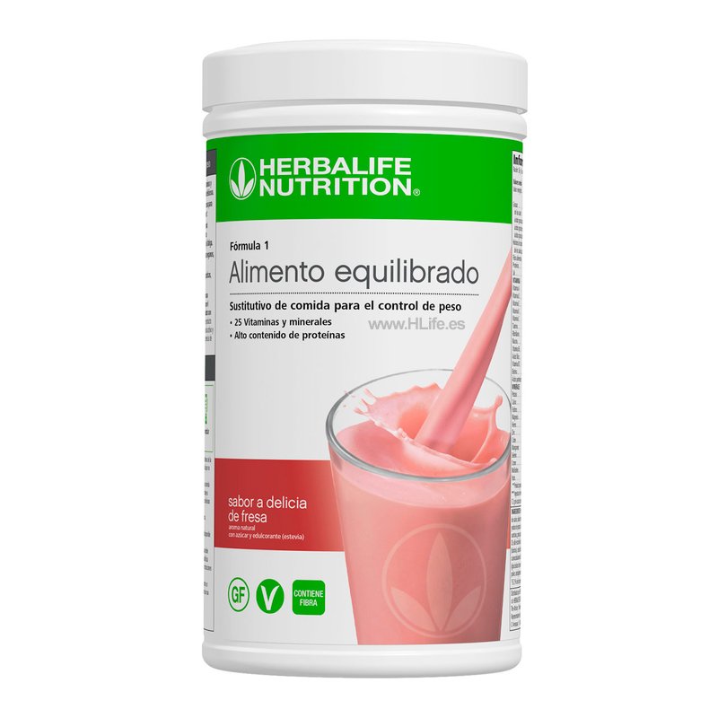 Batido Herbalife Fresa (550 gr.)
