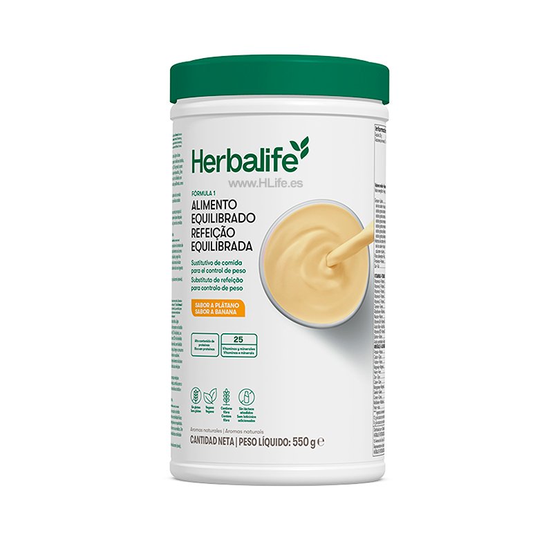 Batido Herbalife Plátano (550 gr.)