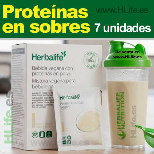 Herbalife  - Proteínas en sobres - Vainilla