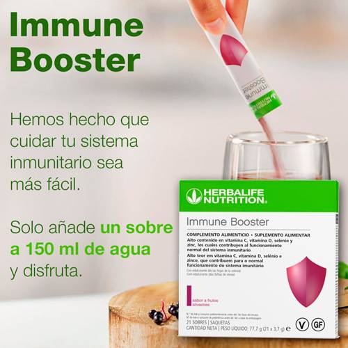 Immune Booster Herbalife (21 sobres)