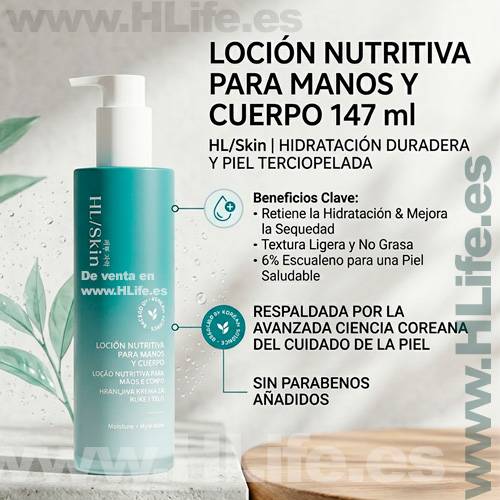 crema hidratante herbalife para manos y cuerpo con aloe vera