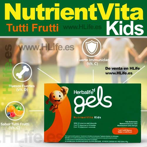 Gels NutrientVita Kids Herbalife Tutti Frutti