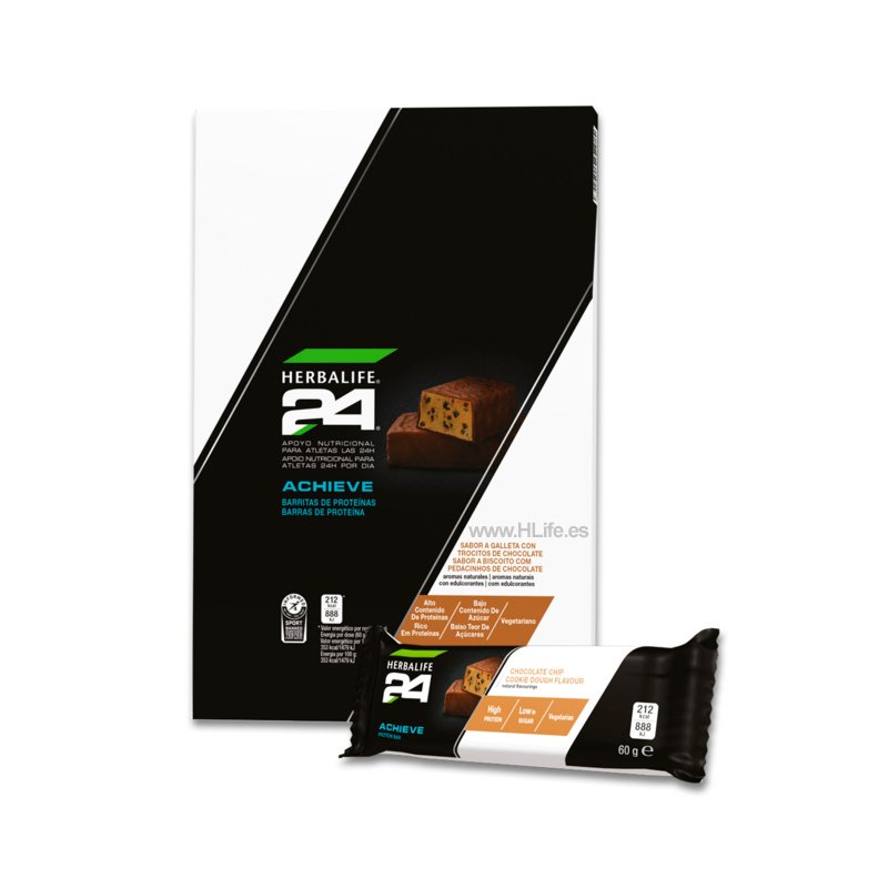 Barritas de Proteínas Achieve H24 Cookies