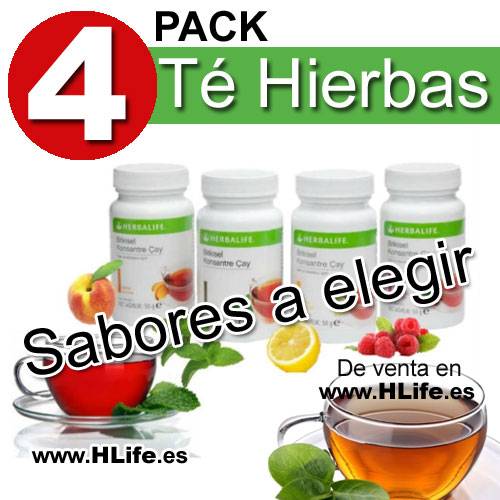 Pack TÉ de HIERBAS (4 unidades Sabores a elegir)