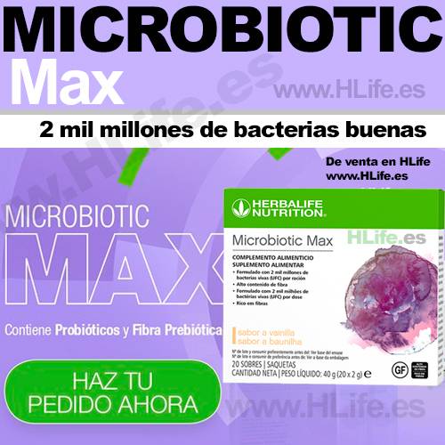Microbiotic Max Herbalife (vainilla)