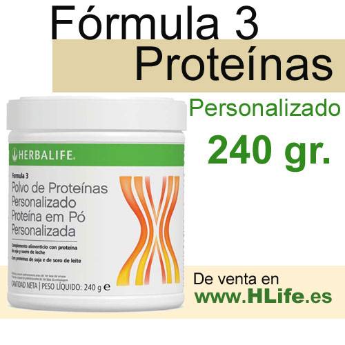 Proteína Fórmula 3 en Polvo Personalizado Herbalife